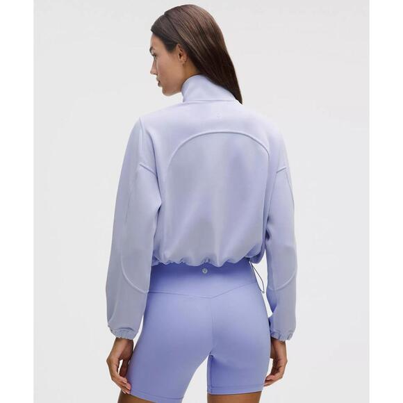 Brushed Softstreme Half Zip - Serene Blue - Picture 3 of 5